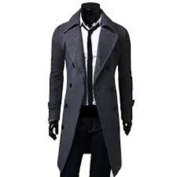 Mens Full Sleeve Overcoat 